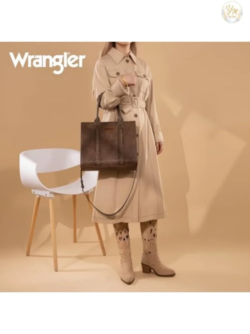 Woven Vegan Leather Tote Satchel Handbag with Adjustable Strap